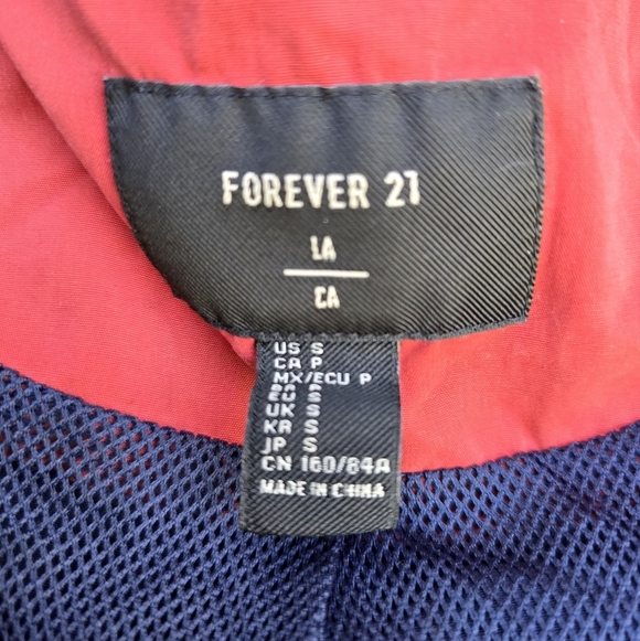 Colorblock Windbreaker Jacket Retro - Picture 9 of 9